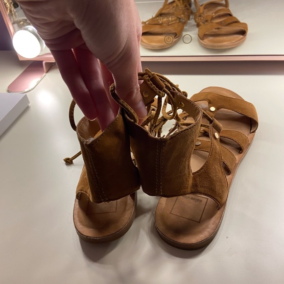 Dolce Vita Brown Strappy Sandals - Picture 5 of 9